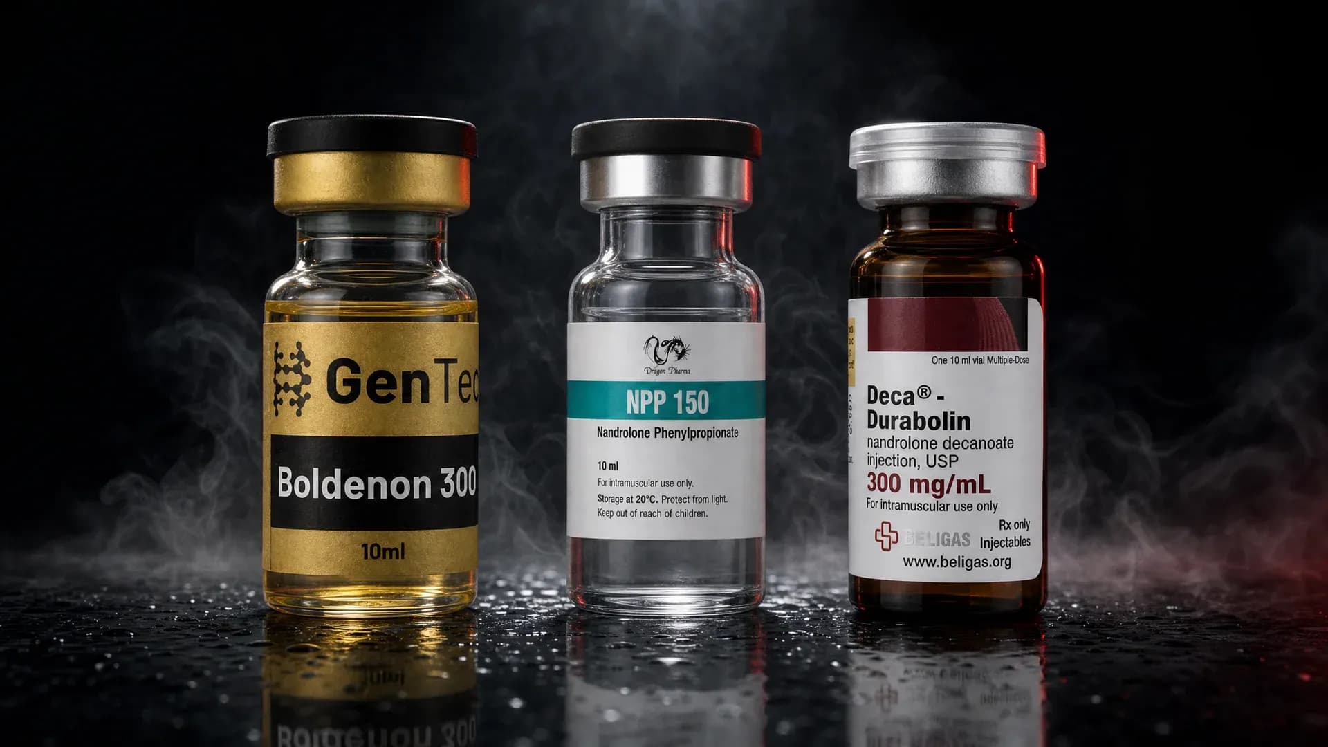 Equipoise vs. Deca vs. NPP: boldenona y ésteres de nandrolona en triple comparativa